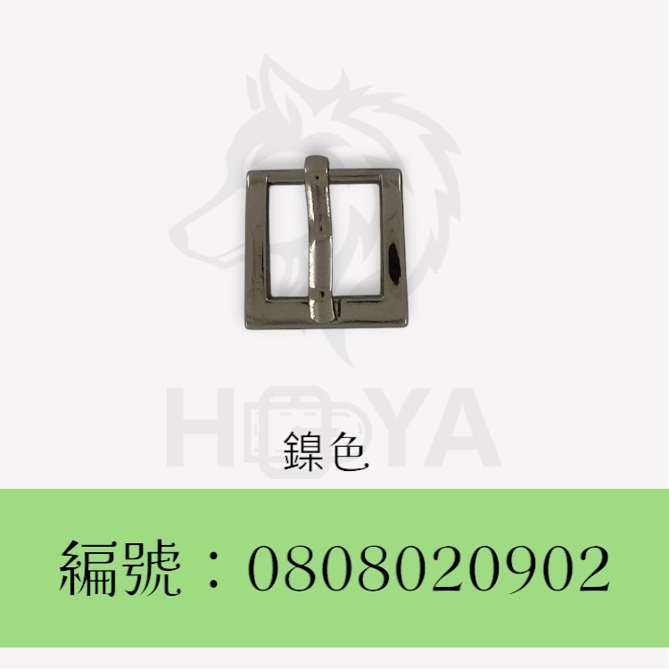 皮帶釦【鑄】(梯形扁)_5分⊥5分〈2個裝 | 共3色〉-細節圖3