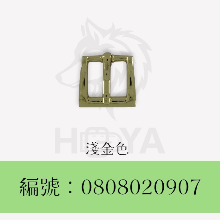 皮帶釦【鑄】(梯形扁)_5分⊥5分〈2個裝 | 共3色〉-規格圖5