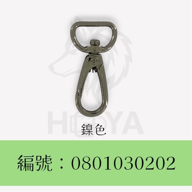 鉤釦粗【鑄】_5分⊥1吋6分 〈2個裝 | 共4色〉-規格圖6