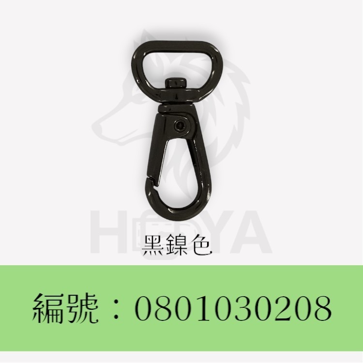 鉤釦粗【鑄】_5分⊥1吋6分 〈2個裝 | 共4色〉-規格圖6