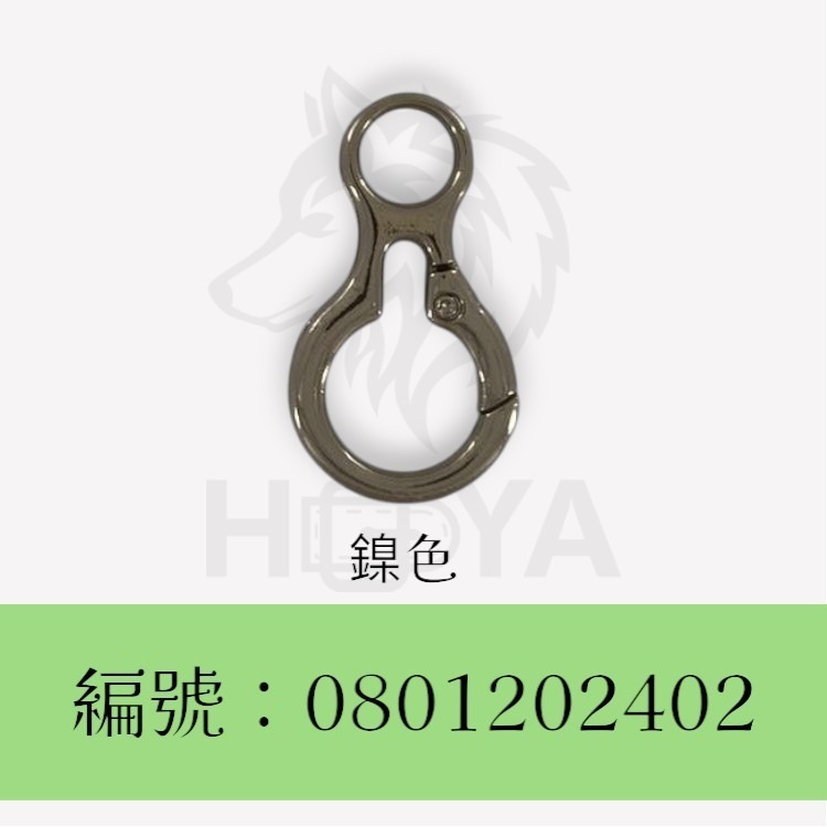 拍型狗扣【鑄】_2.5分⊥1吋半〈2個裝 | 共3色〉-細節圖2