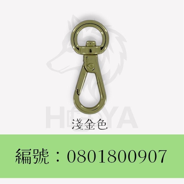 狗扣【圓底-鑄】_3分⊥1吋2分〈2個裝 | 共4色〉-規格圖6