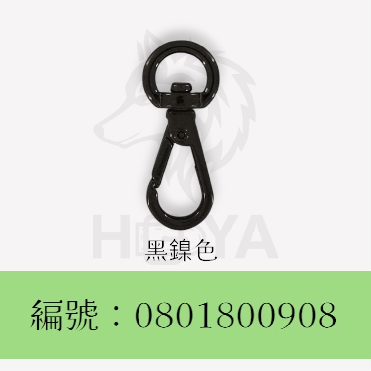 狗扣【圓底-鑄】_3分⊥1吋2分〈2個裝 | 共4色〉-規格圖6