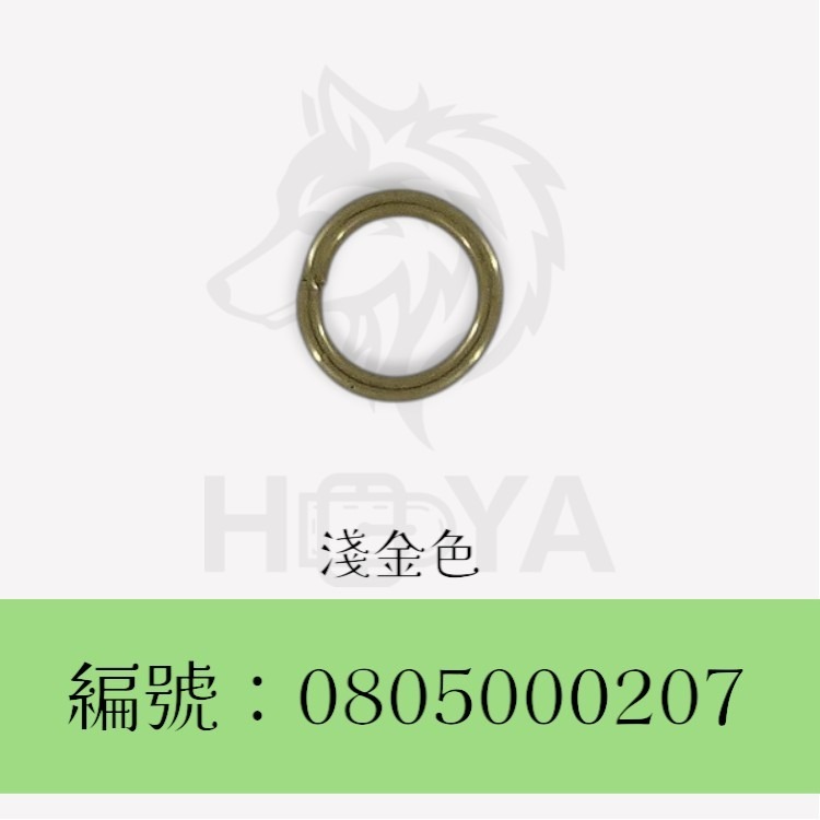 圓環釦_￠1.6mm2分半〈10個裝 | 共4色〉-規格圖5