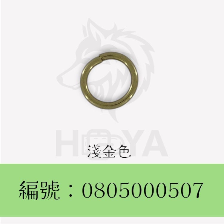 圓環釦_￠1.5mm3分〈10個裝 | 共4色〉-規格圖6