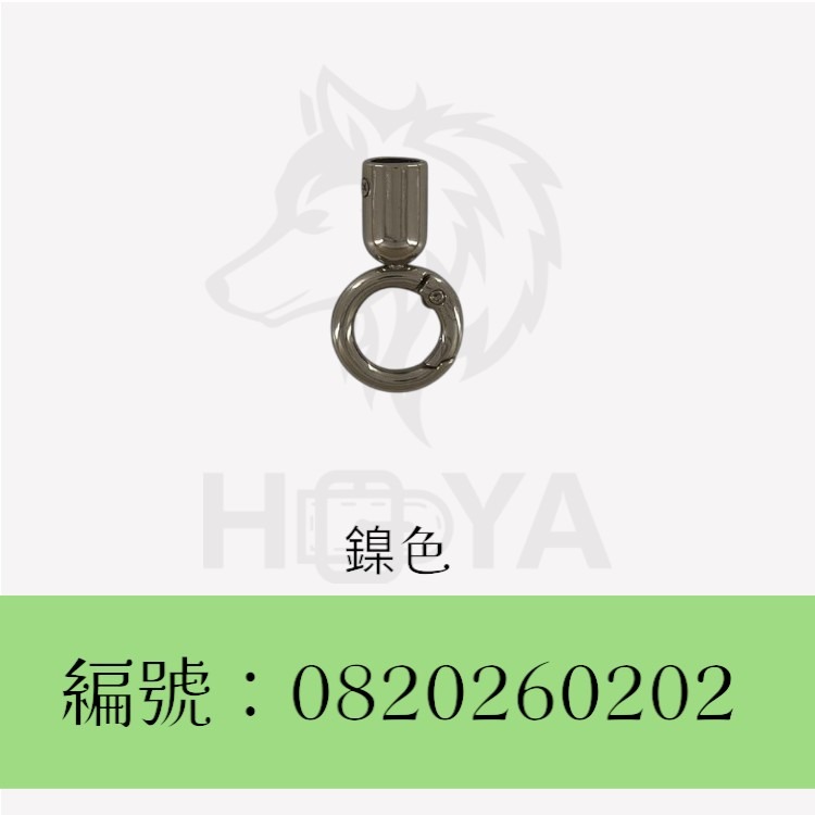 Φ6㎜套筒彈簧圈扣_4分〈2個裝 | 共1色〉-規格圖5