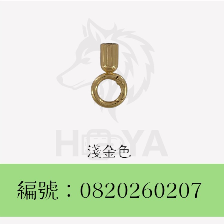 Φ6㎜套筒彈簧圈扣_4分〈2個裝 | 共1色〉-規格圖5