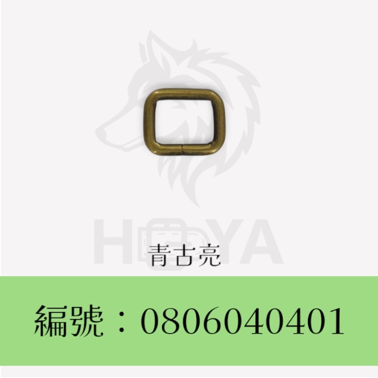 方環釦_￠4mm5分⊥4分〈2個裝 | 共4色〉-細節圖2