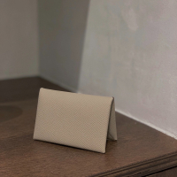 ⚜️奇蹟選品店｜純手工訂製EPSOM紋頭層牛皮真皮Bastia/Calvi/Calvi Duo折疊暗釦卡包零錢包