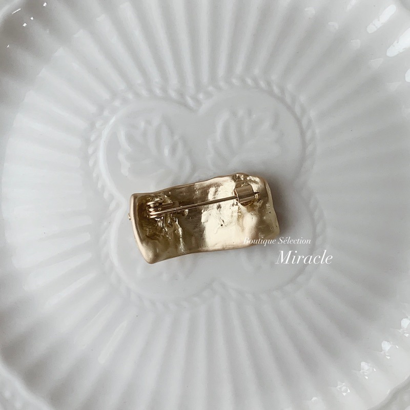 ⚜️奇蹟選品店｜巴洛克風復古Vintage雕像半臉胸針-細節圖2