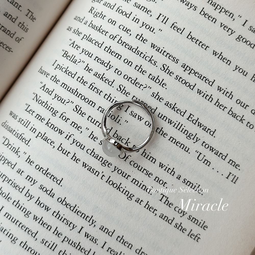 ⚜️奇蹟選品店｜Twilight暮光之城Bella＇s Moonstone Ring貝拉月光石戒指-細節圖3