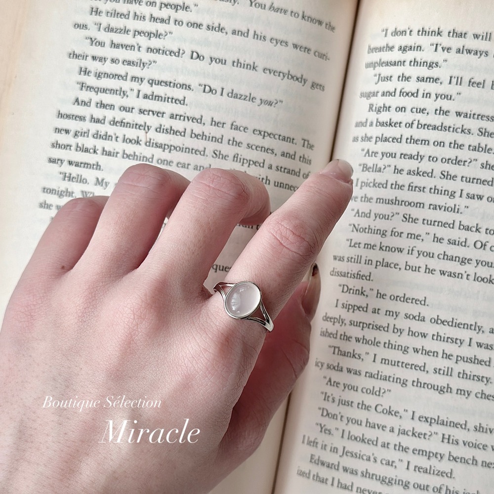 ⚜️奇蹟選品店｜Twilight暮光之城Bella＇s Moonstone Ring貝拉月光石戒指-細節圖8