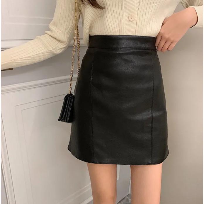 爆款開叉皮褲裙【1983】-細節圖9