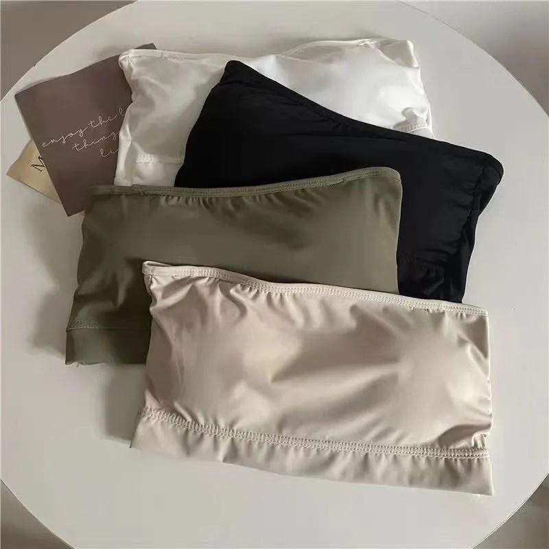 平口美背後扣冰絲小可愛【9820】-細節圖4