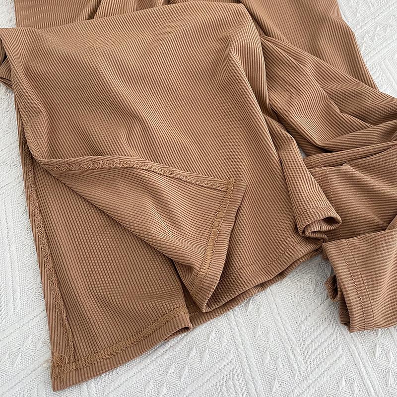 細肩帶扭結罩杯連身褲【8009】-細節圖9