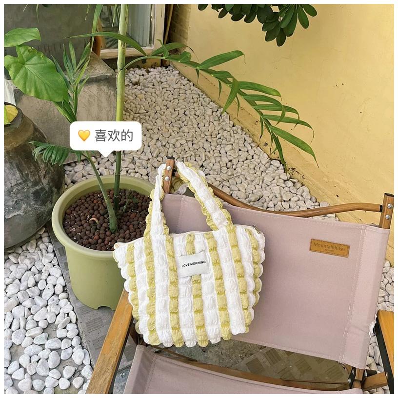 韓版標籤雲朵手提小包【E01】-細節圖8