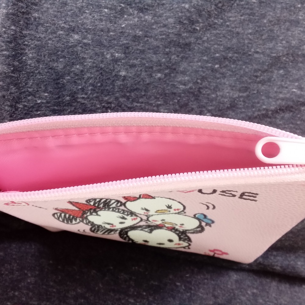 （惜福品）迪士尼*米老鼠粉錢包（二手商品）-細節圖4