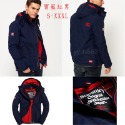 Superdry 極度乾燥外套男款 女款 三層拉鍊 防風 防潑水 防寒連帽外套男女款保暖夾克登山服衝鋒衣 風衣-規格圖9