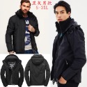 Superdry 極度乾燥外套男款 女款 三層拉鍊 防風 防潑水 防寒連帽外套男女款保暖夾克登山服衝鋒衣 風衣-規格圖9