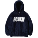💜韓國代購💜 FCMM 絨毛外套 大LOGO 羊羔毛 連帽熊熊外套 加厚夾克 棉衣 棉服 男女同款-規格圖9