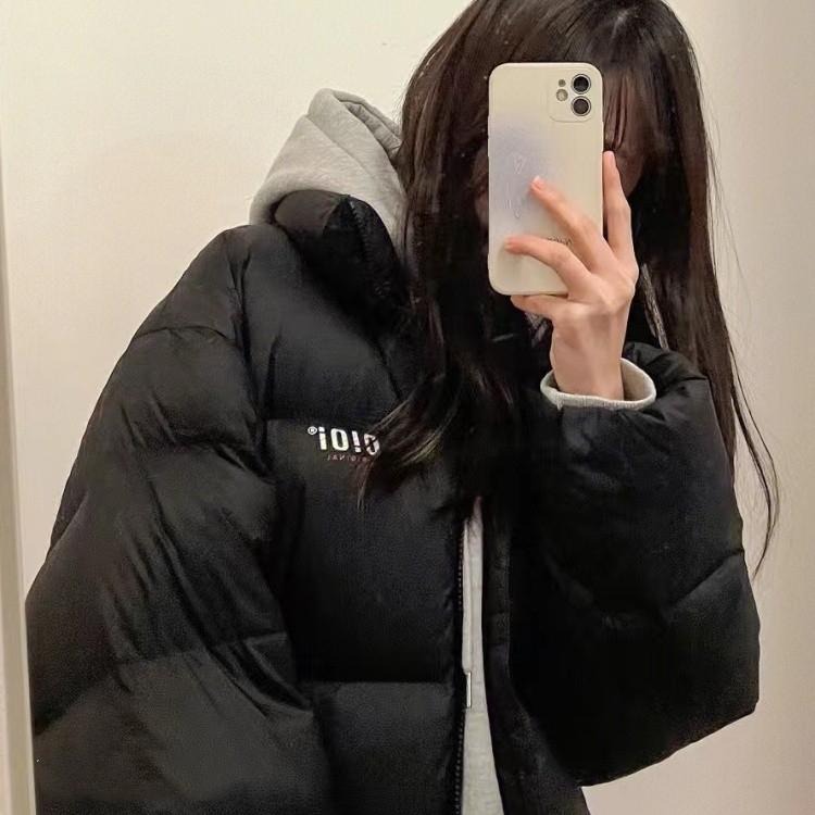 💜韓國代購💜 5252 by OiOi 羽絨外套 Rose同款 白鴨絨羽絨服 立領保暖外套 秋冬新款-細節圖5