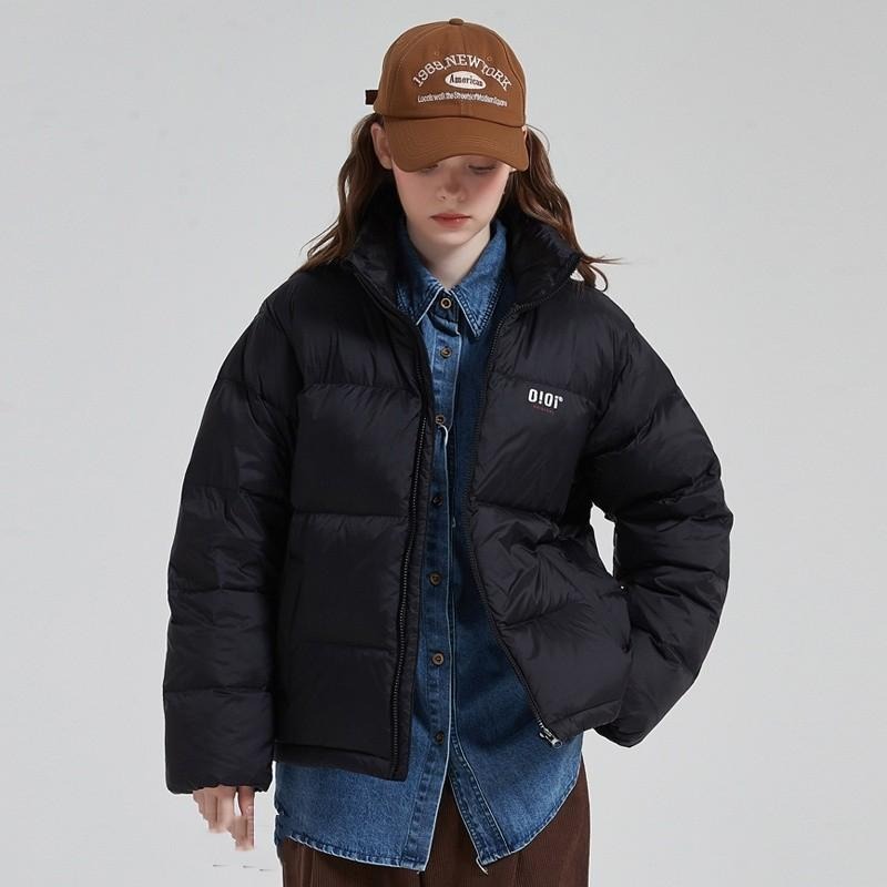 💜韓國代購💜 5252 by OiOi 羽絨外套 Rose同款 白鴨絨羽絨服 立領保暖外套 秋冬新款-細節圖6