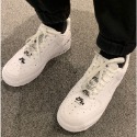 Nike Air Force 1 雙勾 豆沙綠 奶茶 玫瑰粉 黑勾 金箔 CZ0270-102-105-106-規格圖9