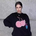 💜韓國代購💜 KIRSH 櫻桃 大學T 可愛少女 馬卡龍 IVE張員瑛同款 22FW 迪士尼聯名款-規格圖9
