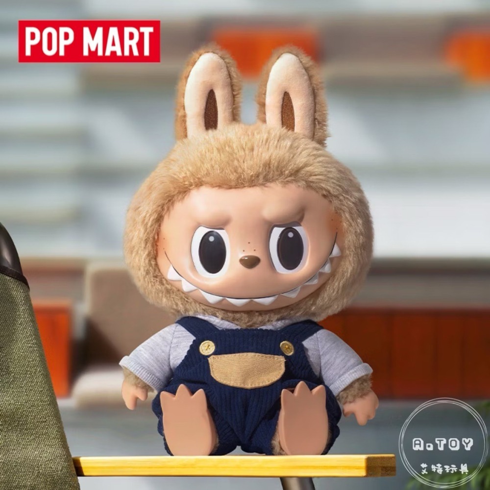 {現貨} POPMART泡泡瑪特 Labubu 拉布布 Time To Chill-搪膠毛絨公仔 手辦 大娃-細節圖2