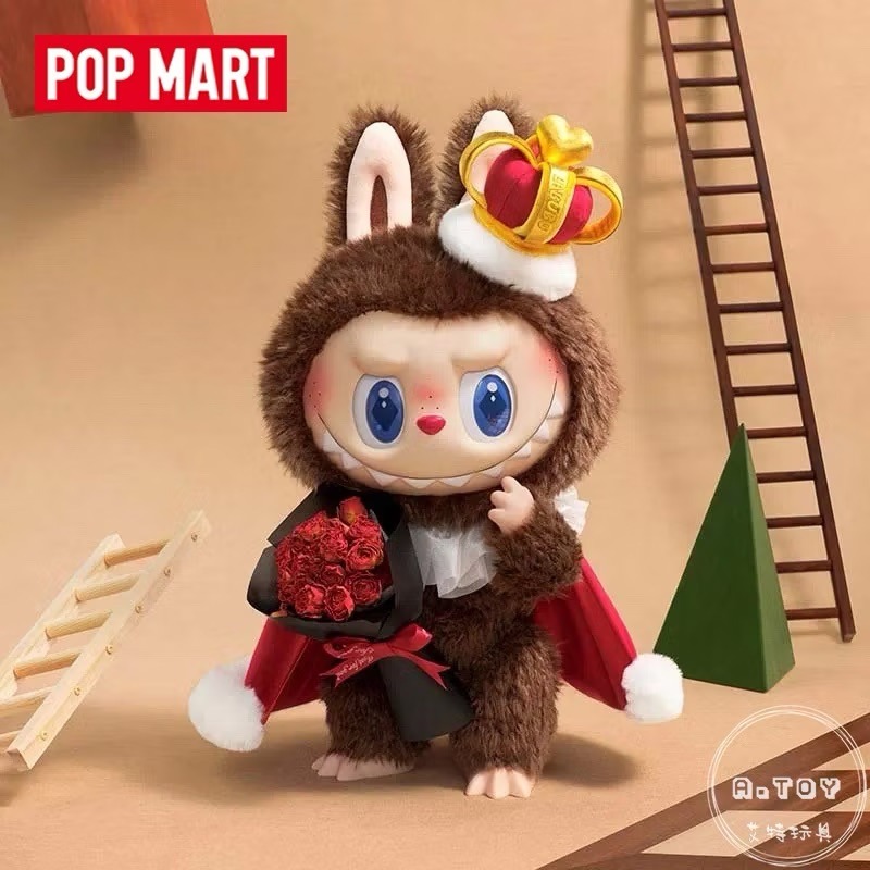 {現貨} POPMART泡泡瑪特 THE MONSTERS 象棋大冒險系列 國王 搪膠毛絨公仔 手辦 大娃-細節圖3
