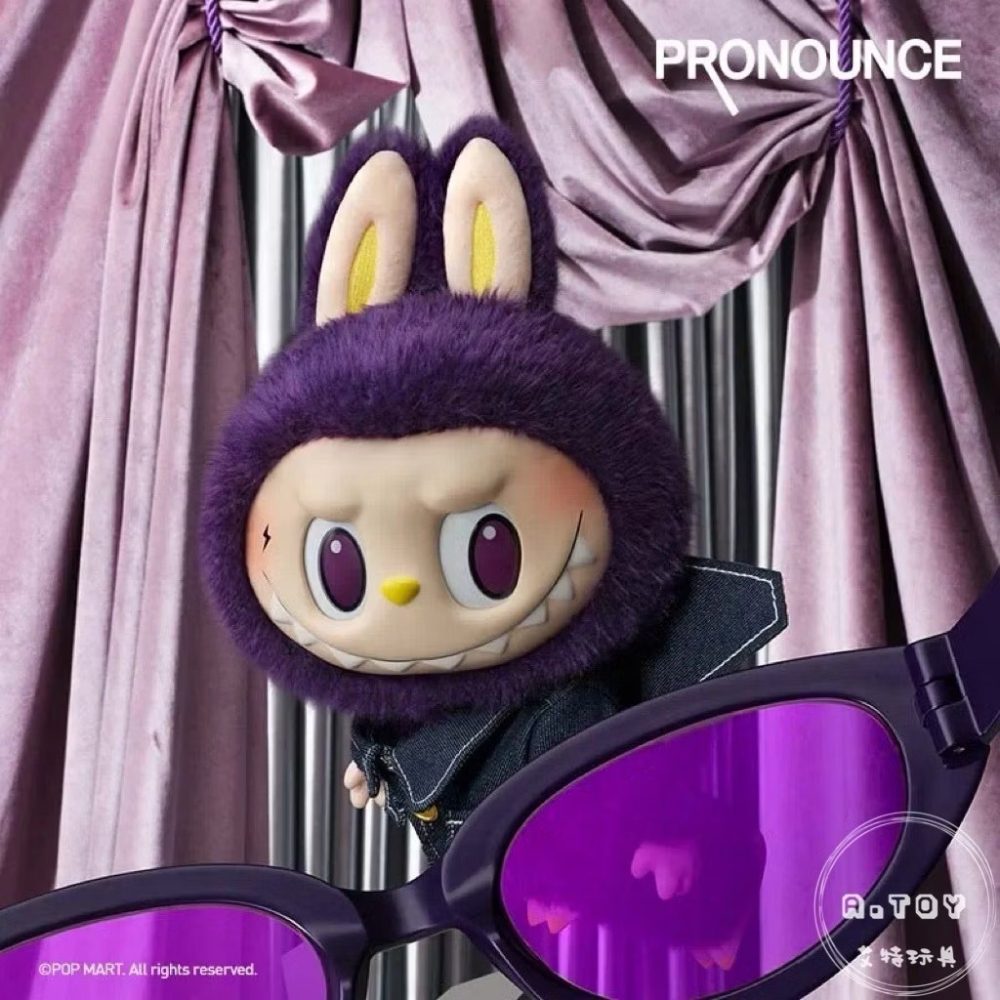 {現貨} POPMART泡泡瑪特 LABUBU × PRONOUNCE-WINGS OF FANTASY 搪膠毛絨公仔-細節圖4