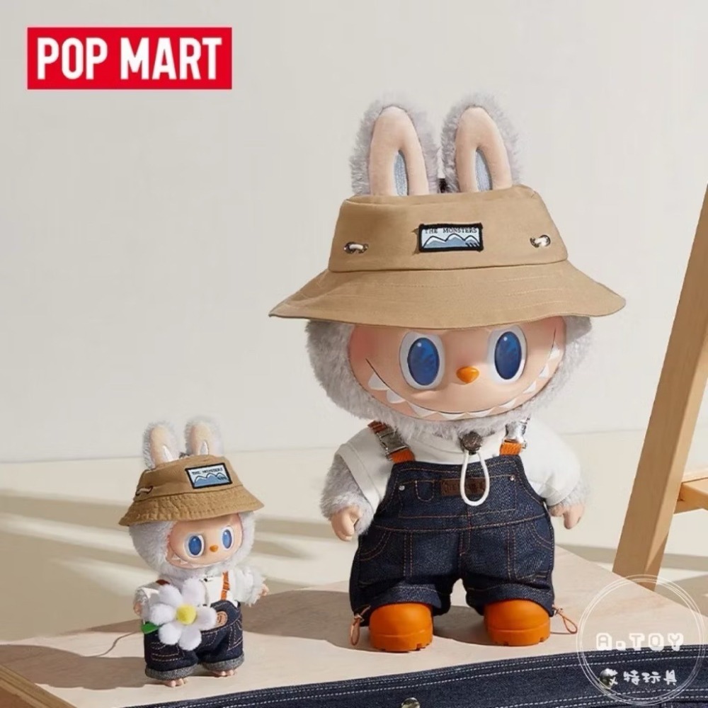 {現貨} POPMART泡泡瑪特 THE MONSTERS 春天野在家系列 搪膠毛絨公仔掛件-細節圖5