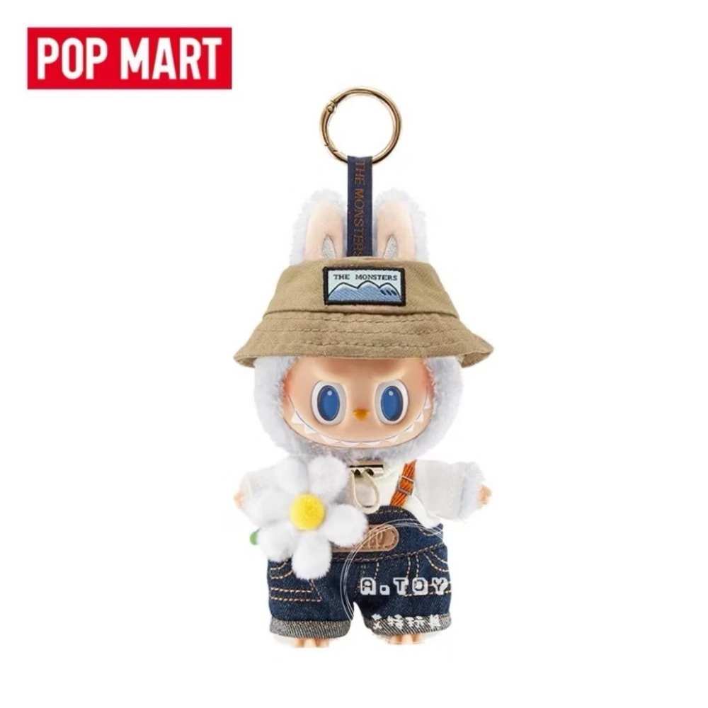 {現貨} POPMART泡泡瑪特 THE MONSTERS 春天野在家系列 搪膠毛絨公仔掛件-細節圖8