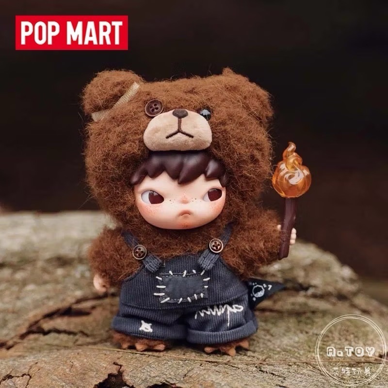 {現貨} POPMART泡泡瑪特 小野 HIRONO LIVING WILD-為喜樂而戰毛絨公仔-細節圖3