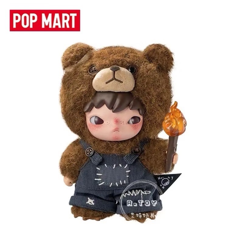 {現貨} POPMART泡泡瑪特 小野 HIRONO LIVING WILD-為喜樂而戰毛絨公仔-細節圖6