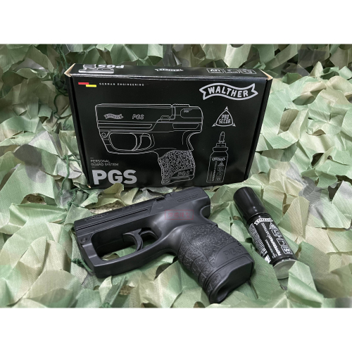 (傑國模型) Walther PGS PDP 非致命防身武器 辣椒水 槍型 虎口保險 女子防身 附辣椒水補充瓶