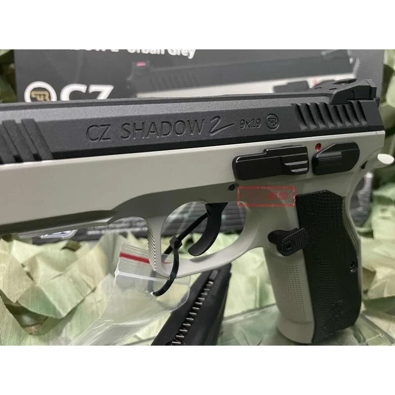 (傑國模型)ASG CZ 6MM CZ Shadow2 CO2 刻字 授權 手槍 CNC 滑套 刻字特仕版 灰 KJ-細節圖2