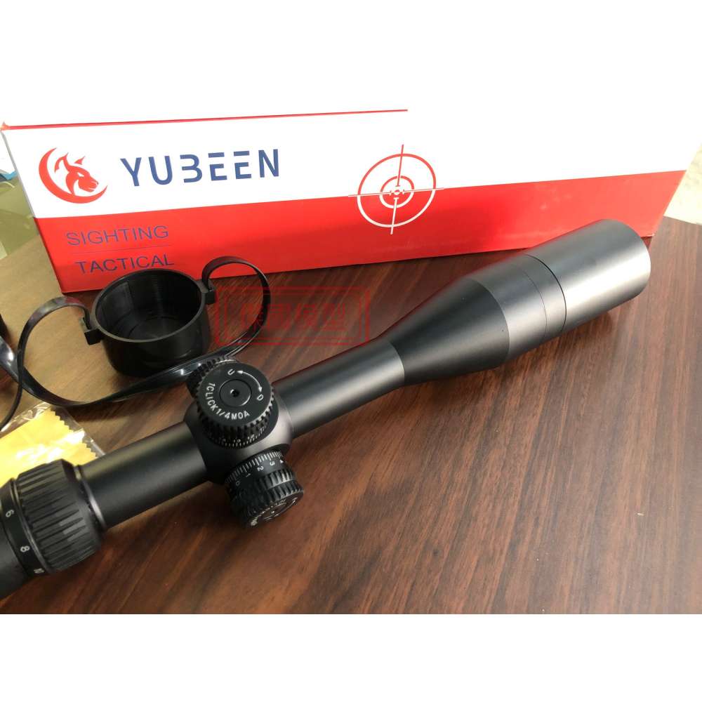 (傑國模型)-YUBEEN PT 6-24*50SF 無光 狙擊鏡 瞄具 倍鏡 側調焦 防震 ( 馭兵 PCP)-細節圖3