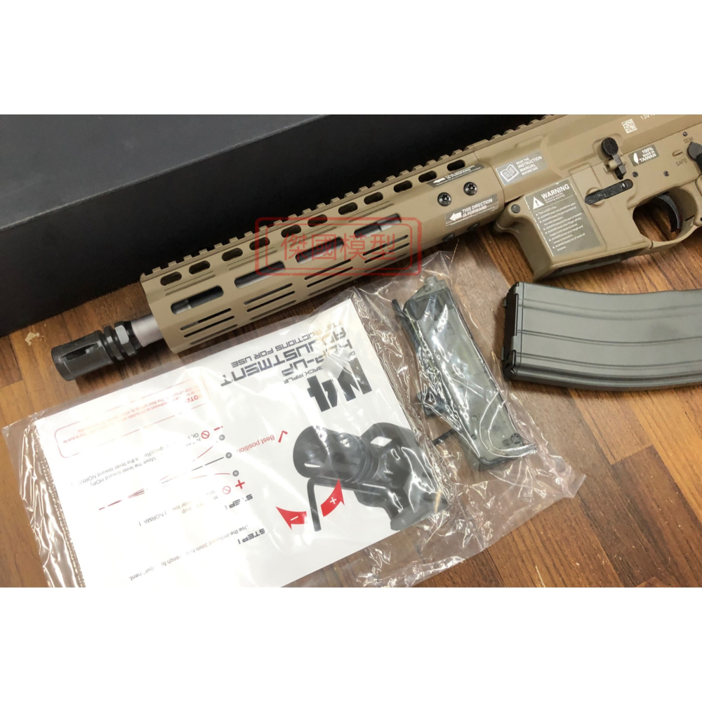 (傑國模型) A-plus 魔 NOVESKE N4 美國海軍 VFC V3系統 鋼製火控 GBB 瓦斯槍 沙色-細節圖5