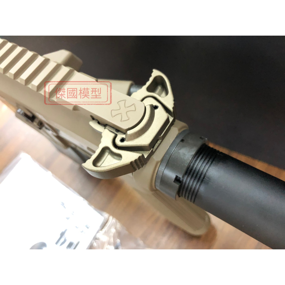 (傑國模型) A-plus 魔 NOVESKE N4 美國海軍 VFC V3系統 鋼製火控 GBB 瓦斯槍 沙色-細節圖6