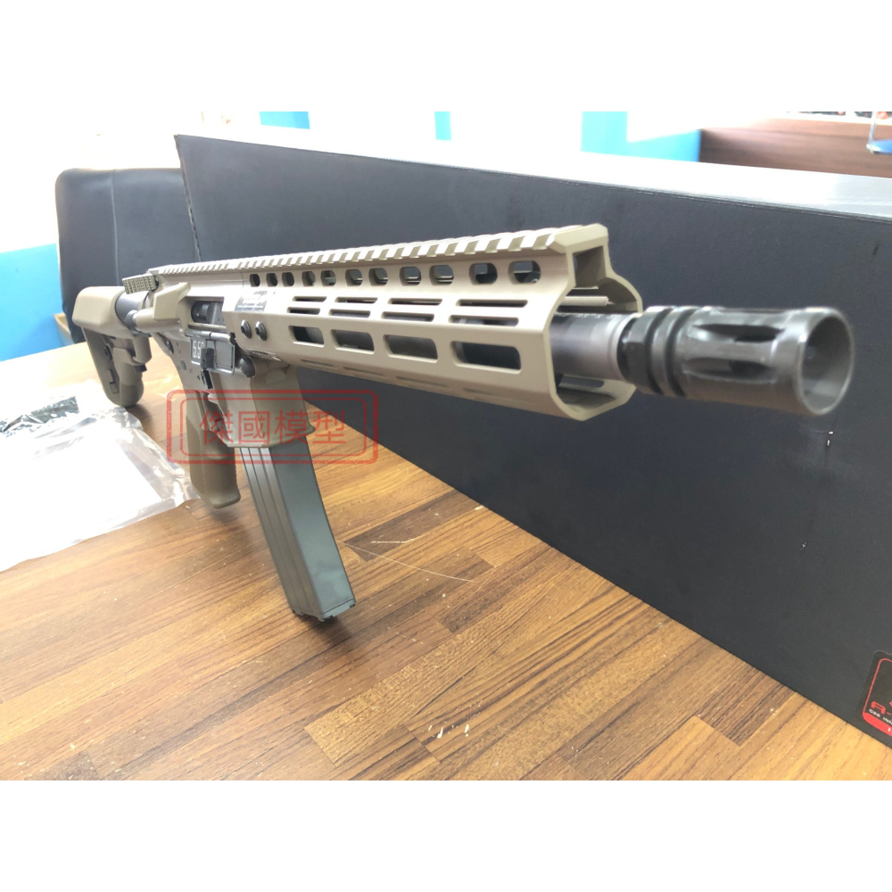 (傑國模型) A-plus 魔 NOVESKE N4 美國海軍 VFC V3系統 鋼製火控 GBB 瓦斯槍 沙色-細節圖10