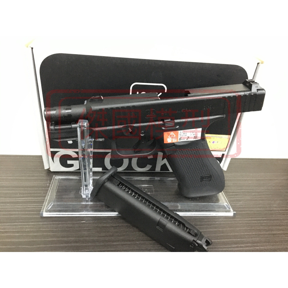 (傑國模型)VFC UMAREX GLOCK G45 授權刻字 金屬滑套 瓦斯手槍 黑色 亞版 6MM BB彈-細節圖3