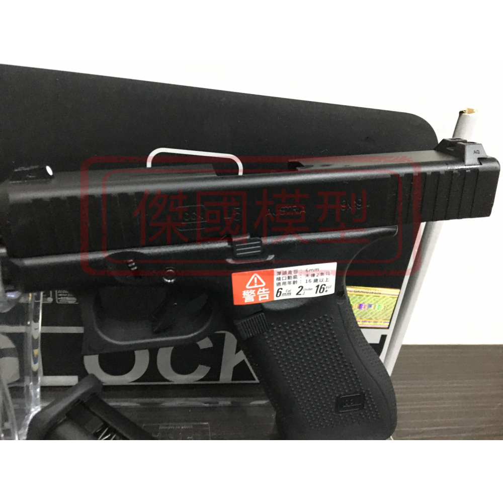 (傑國模型)VFC UMAREX GLOCK G45 授權刻字 金屬滑套 瓦斯手槍 黑色 亞版 6MM BB彈-細節圖4