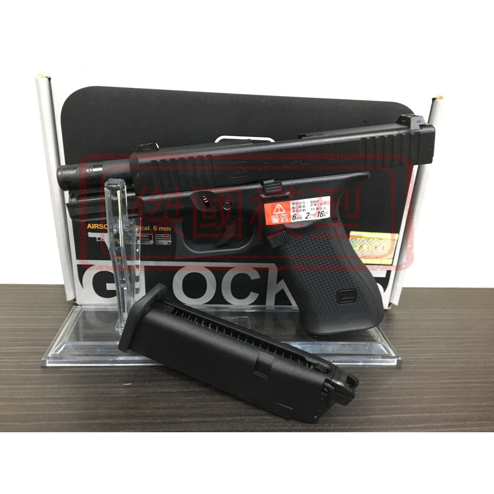 (傑國模型)VFC UMAREX GLOCK G45 授權刻字 金屬滑套 瓦斯手槍 黑色 亞版 6MM BB彈-細節圖6