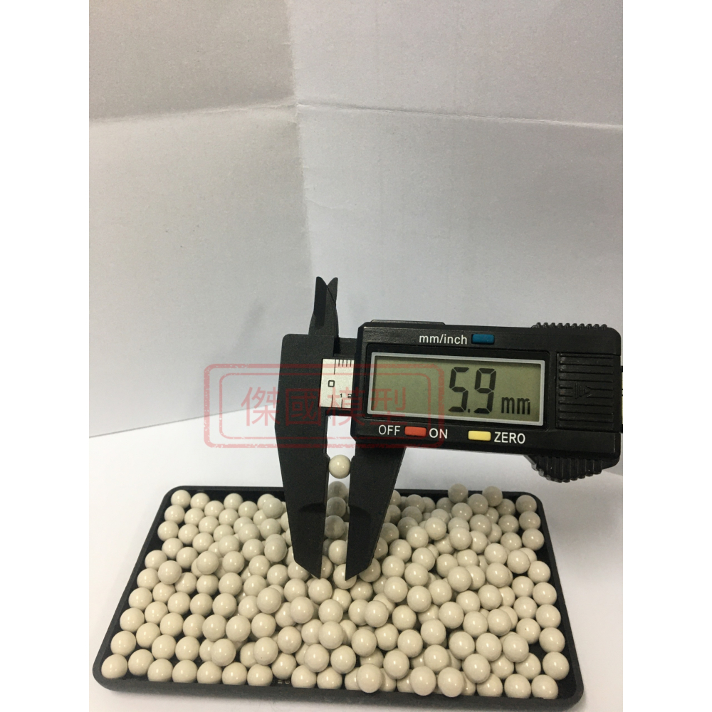 (傑國模型) BLS 0.45G 研磨BB彈 (白) 精密研磨 BB彈 (1KG裝)-細節圖2