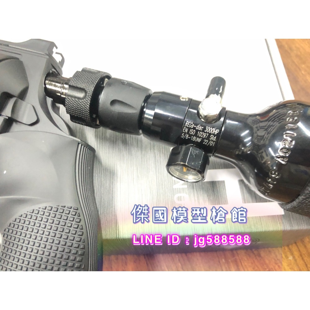 (傑國模型槍館) UMAREX HDR68 T4E 組合版 HPA PCP動力 (可攜動能35J) 防身鎮暴槍 野生動驅-細節圖5