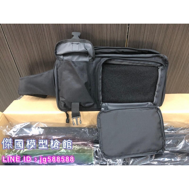 (傑國模型)台灣製造40cm側背槍袋 手提槍包手槍攜行袋衝鋒槍手槍生存遊戲瓦斯槍防身鎮暴槍玩具槍CO2槍空氣槍隨身攜-細節圖3