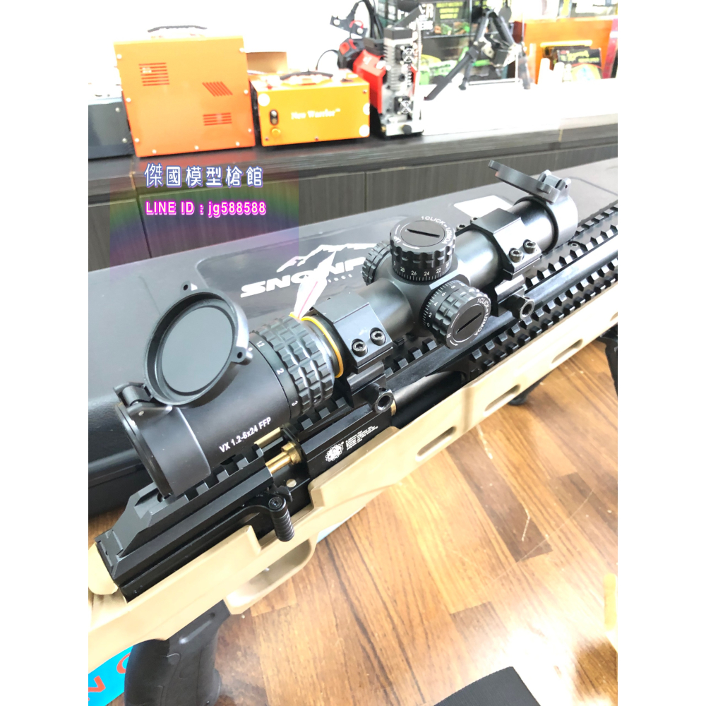 (傑國模型) Snowpeak M50 6.35mm 彈輪式 省力側拉 PCP 半自動 高配版 高壓空氣-細節圖6