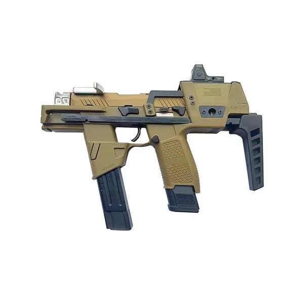 (傑國模型) SIG SAUER P320 M18瓦斯手槍 6mm 手槍+衝鋒套件 合購組 授權刻字 vfc製造-細節圖2