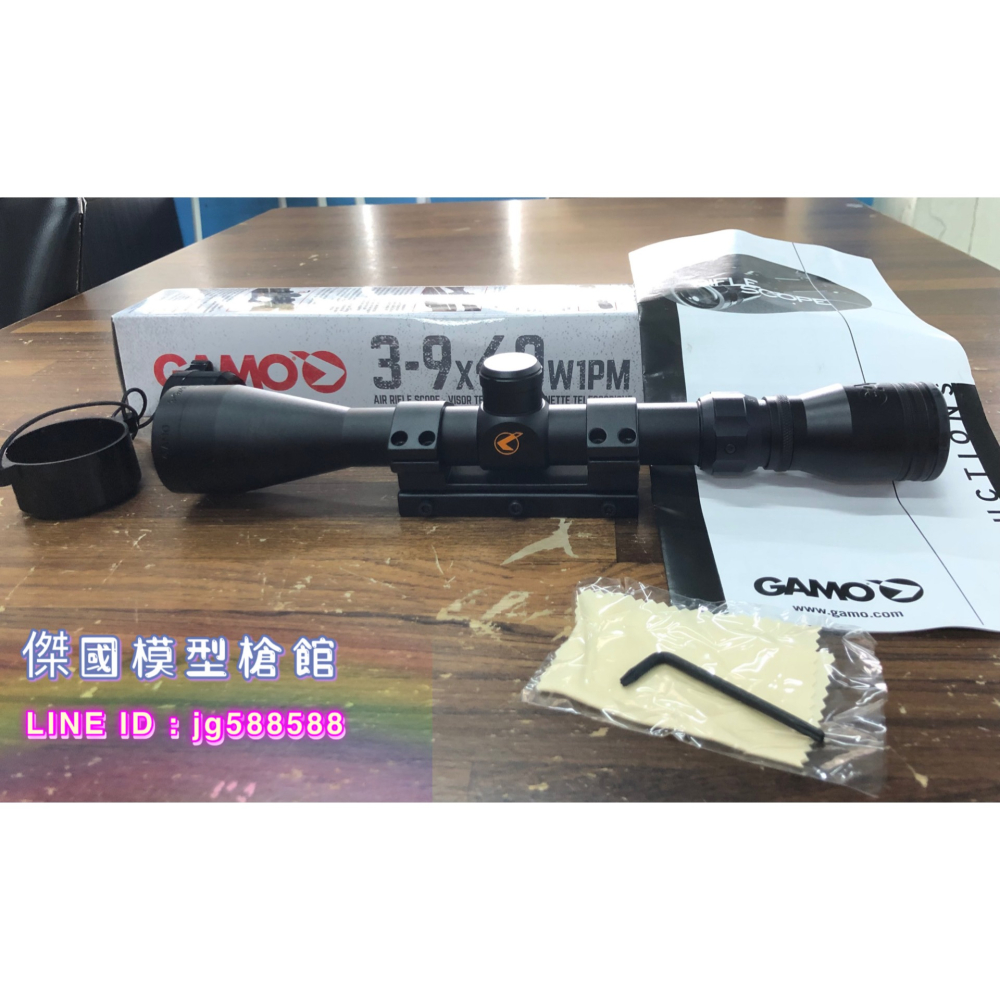 (傑國模型) GAMO 3-9x40 W1PM 狙擊鏡-細節圖2